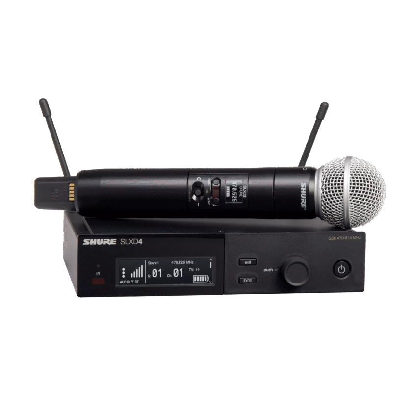 SLXD24/SM58 Wireless System with SM58® Handheld Transmitter