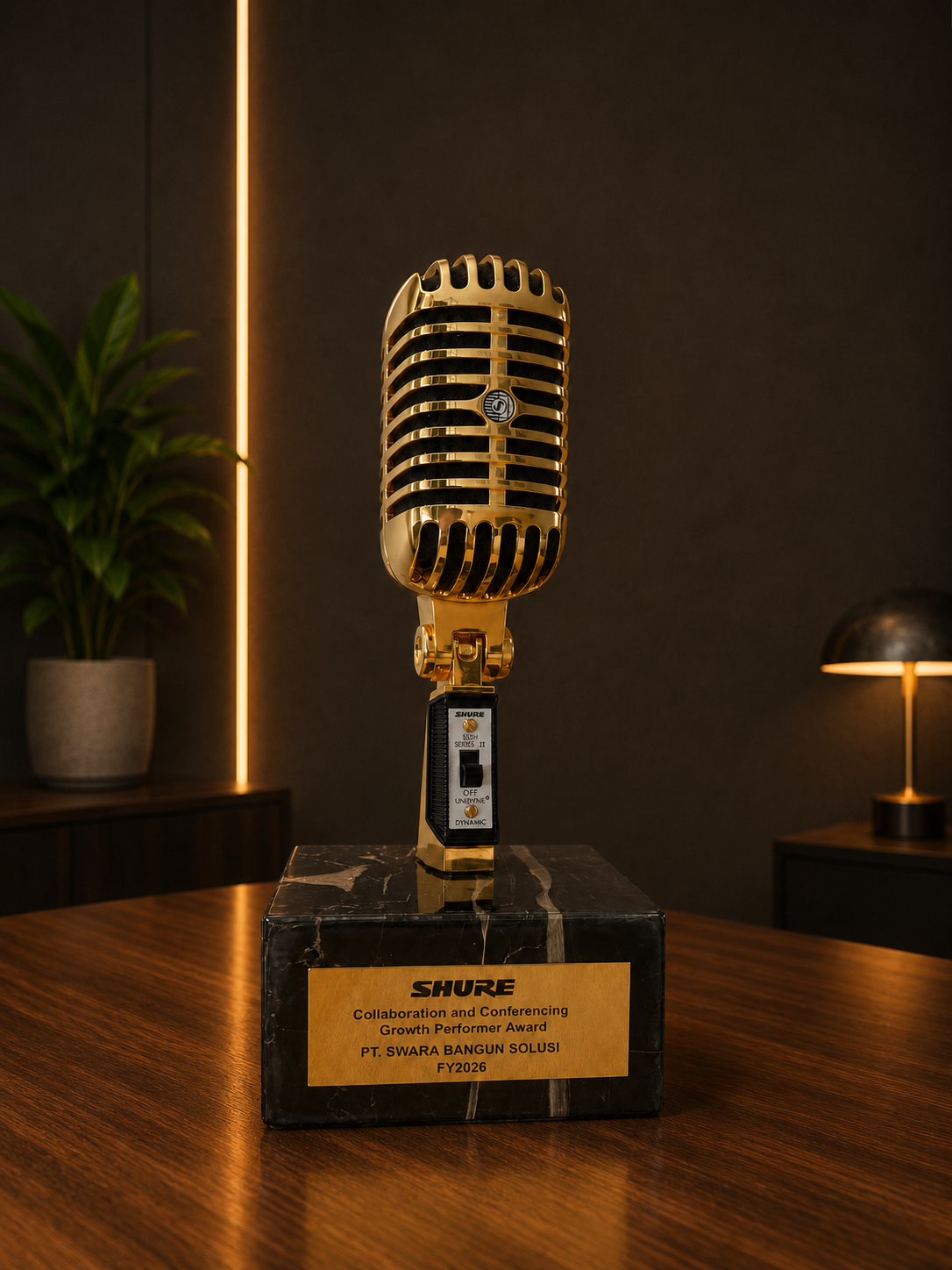 Shure APAC Collaboration & Conferencing Growth Performer Award