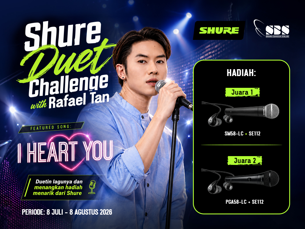 Shure Duet Challenge Bareng Rafael Tan